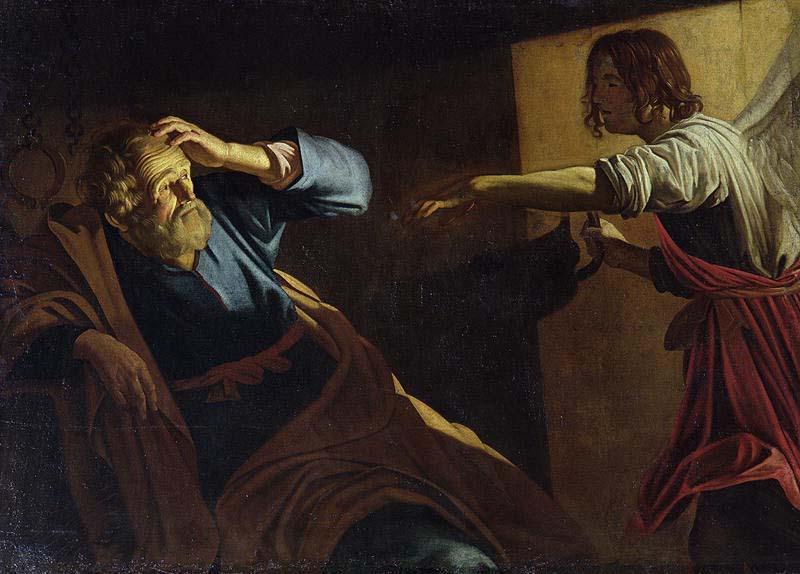 Gerard van Honthorst St Peter Released from Prison. At the Staatliche Museen, Berlin. Germany oil painting art